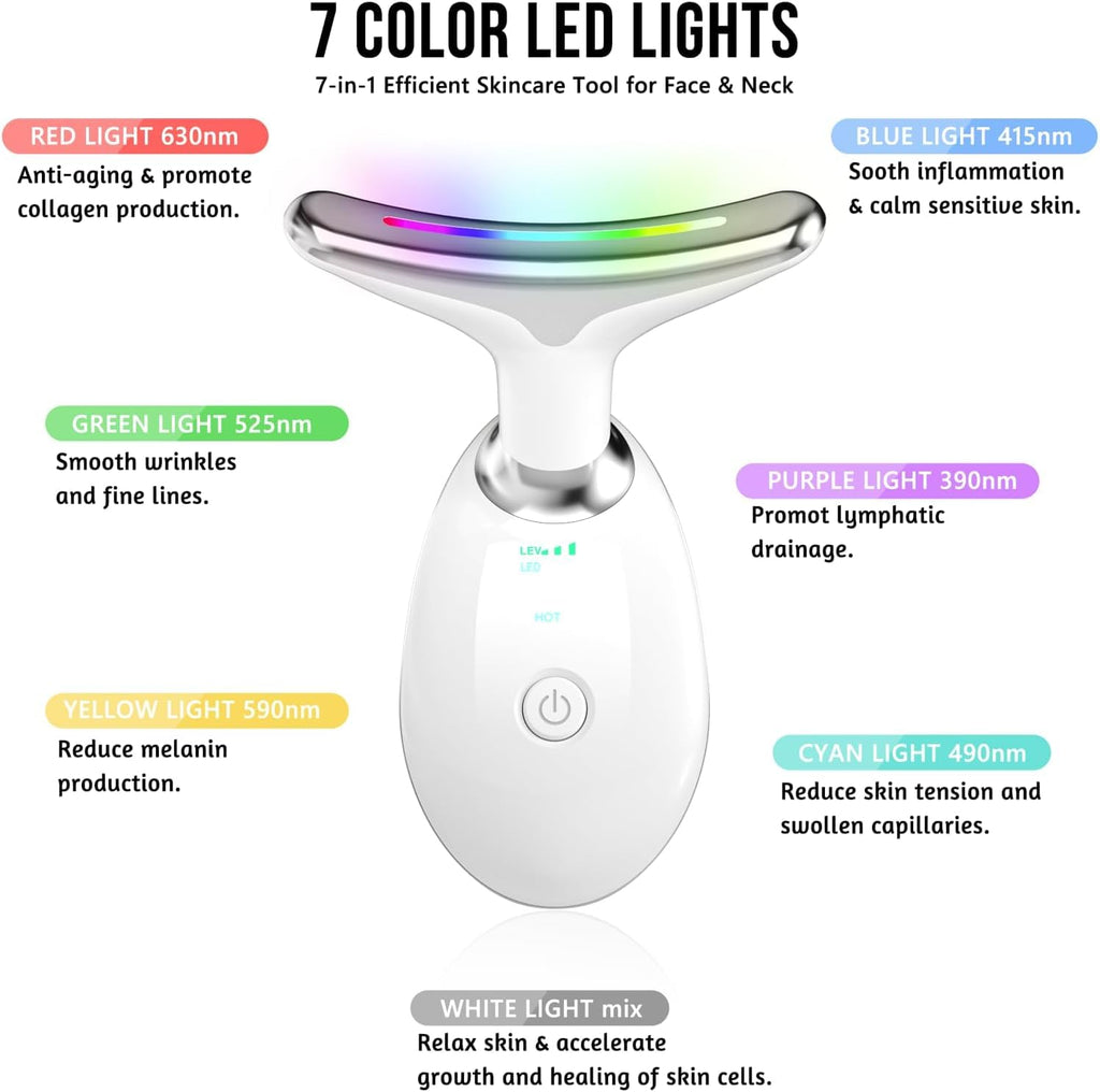 Bukhira™ Glow 7-LED Neck & Face Massager