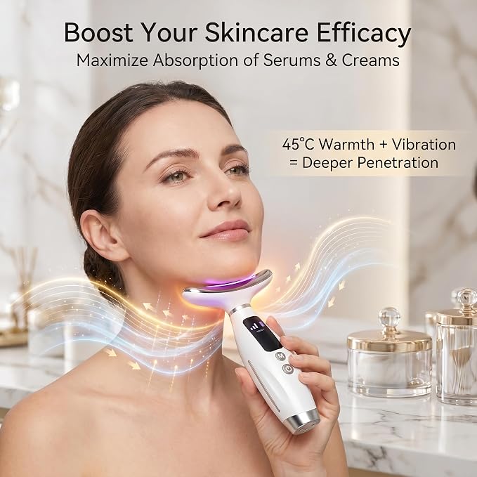 Bukhira™ GlowLift 7-LED Facial Massager