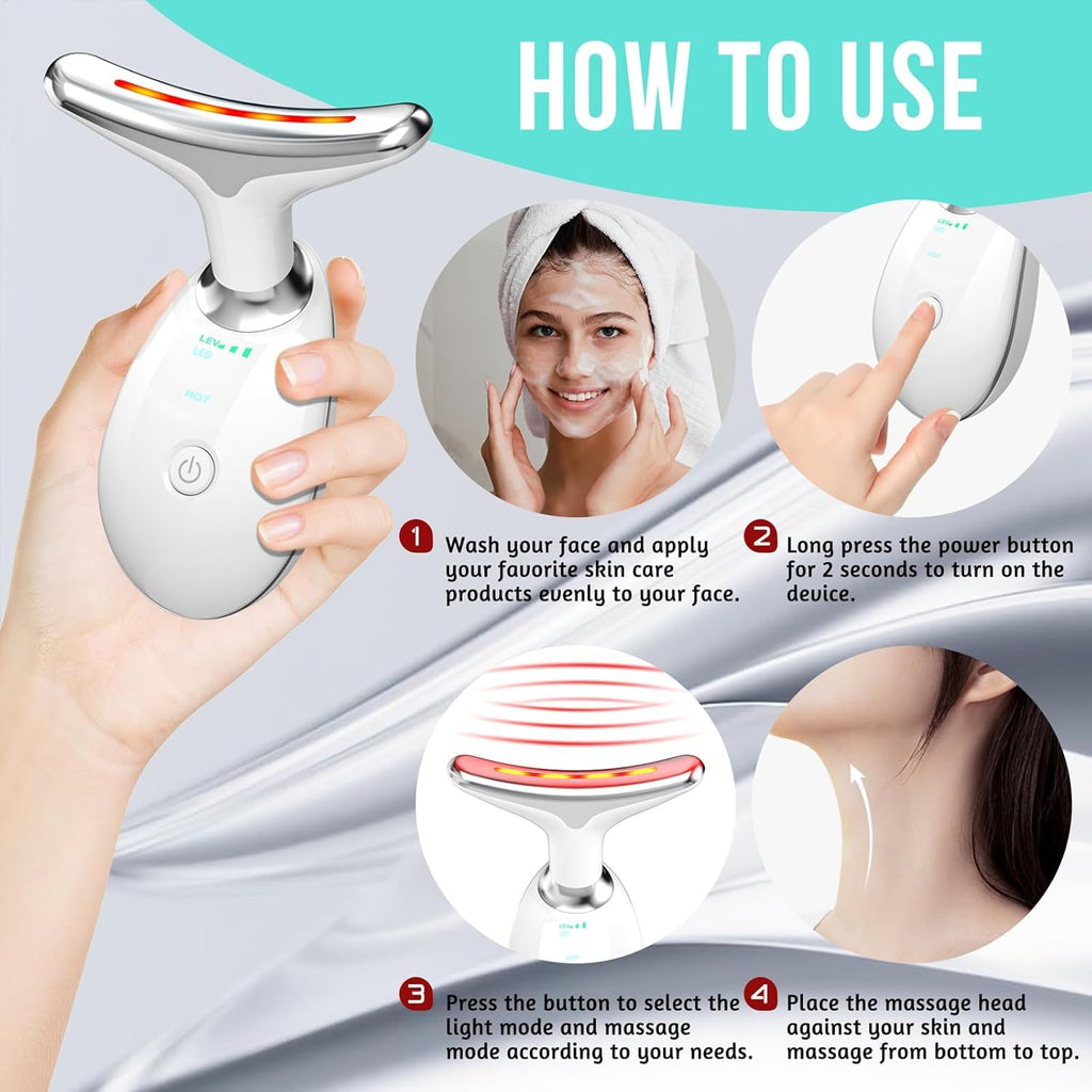 Bukhira™ Glow 7-LED Neck & Face Massager
