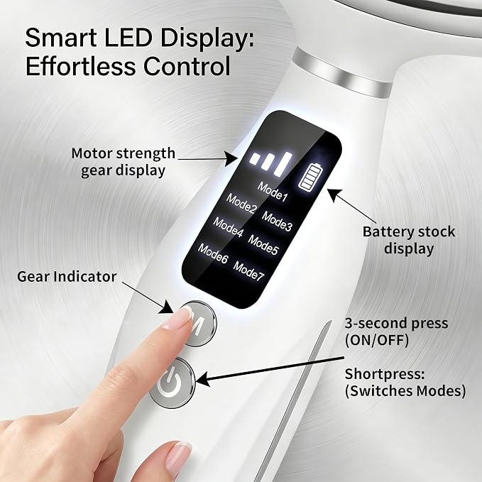 Bukhira™ GlowLift 7-LED Facial Massager