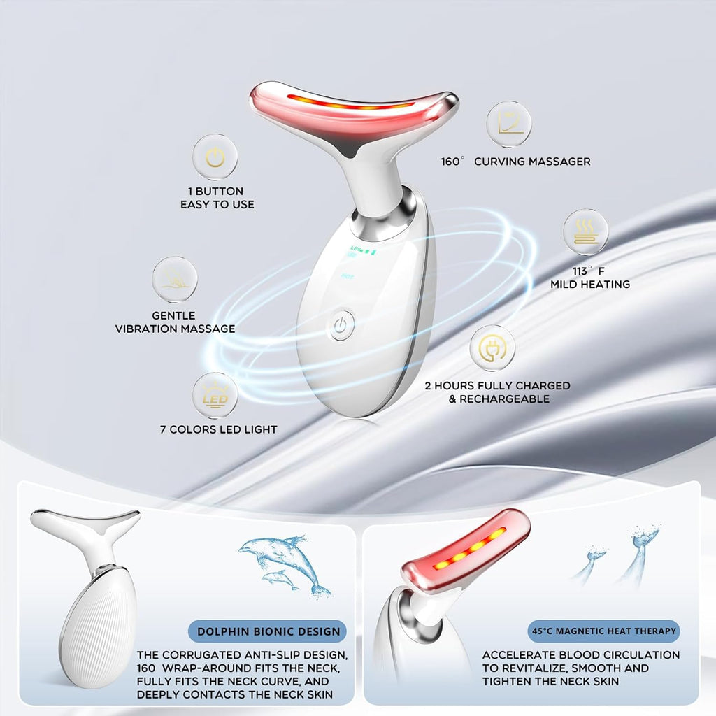 Bukhira™ Glow 7-LED Neck & Face Massager